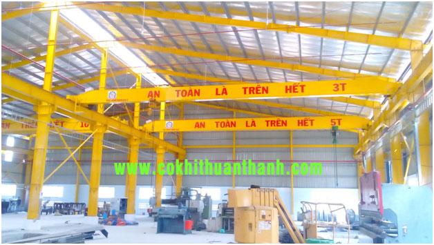 lắp đặt lắp đặt cầu trục