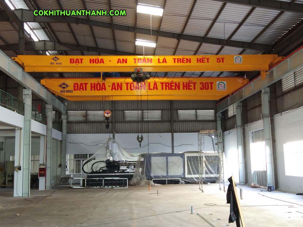 mua bán cầu trục 25 tấn cơ khí Thuận Thành