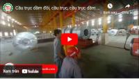 Video Cầu trục dầm đôi, cầu trục, cầu trục dầm đơn chất lượng cao 64 tấn