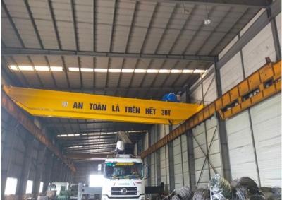 lắp đặt cầu trục dầm đôi 30 tấn cho Công Ty CP Tập Đoàn Thép TOP PRO Long An